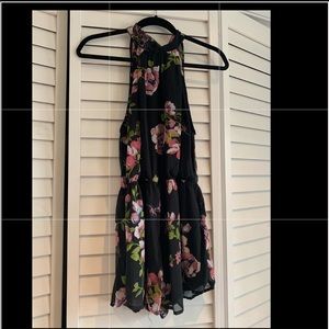 Floral romper, dress up or down!